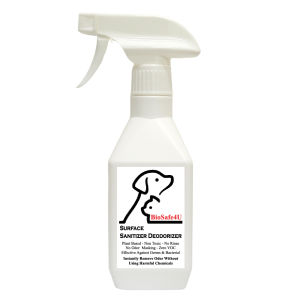 BioSafe4U Surface Sanitizer & Deodorizer Remover Urine Odor Make Your Home Clean & Fresh. 500ml - Ecovera