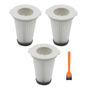 1 Set Washable And Reusable Vacuum Cleaner Filter With Cleaning Brush For Einhell TE-SV 18 Li Vacuum Cleaner Parts Accessories