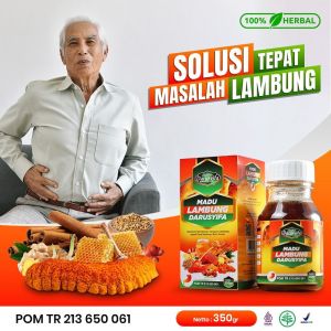 MADU LAMBUNG DARUSYIFA OBAT HERBAL MAAG GERD ASAM LAMBUNG
