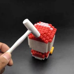 MEKANSM Palu Alat Pasang Nano Block Mainan Balok bangunan kecil Hammer Plastic DIY