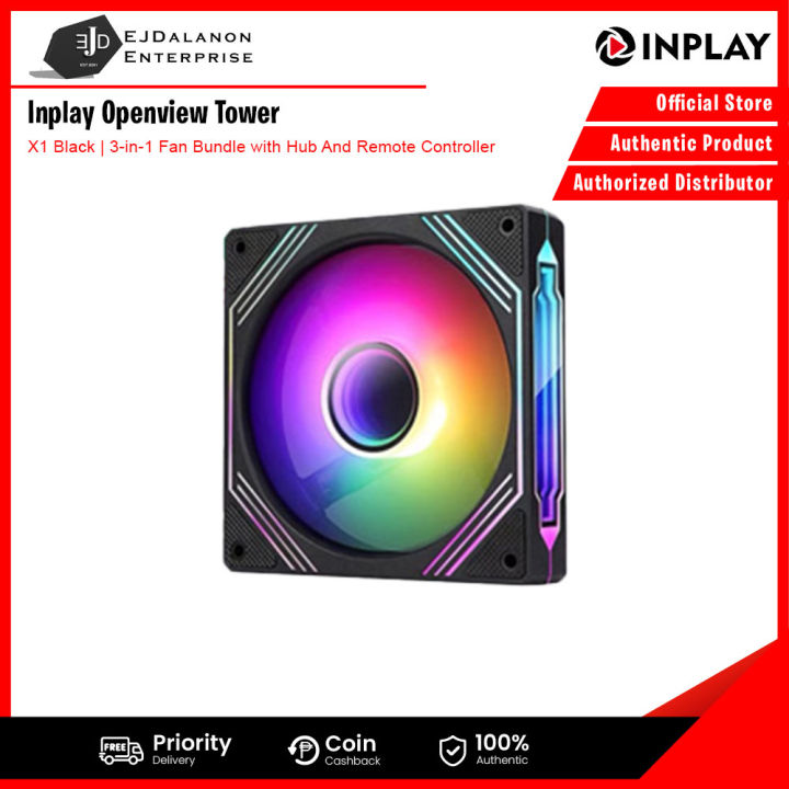 Inplay Openview Tower 3-in-1 Fan Bundle with Hub And Remote Controller ...