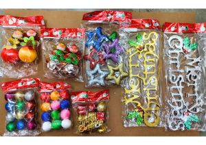 คละแบบยกโหล ของแขวนประดับต้นคริสต์มาส christmas ของตกแต่งปีไหม่ ของประดับต้นคริสต์มาส ของตกแต่งเทศกาล