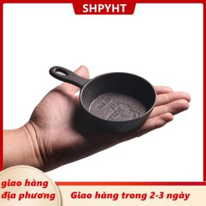 [COD] SHPYHT Giao hàng địa phương 8.5Cm Đúc Sắt Chảo Không Dính Mini Trứng Chảo Cho Nhà Bếp Đồ Nấu Nướng