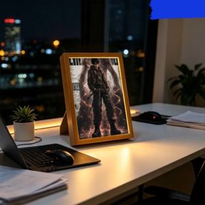 Attack On Titan TT11 Lighting Photo Frame Bingkai Lampu Anime Hadiah 灯光画 进击的巨人