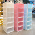 Shoe Rack Organizer Shoe Box Storage Organizer Lagayan ng sapatos Shoes Cabinet Transparent Clear Shoes Case on sale. 