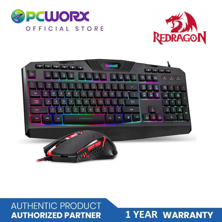 Redragon S1015 Gaming Essential Keyboard & Mouse Redragon Gaming
