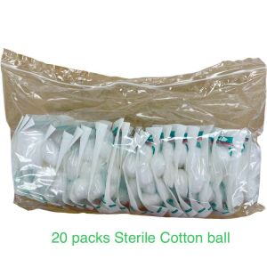 SG Homecare Cosmo Medical Official Seller Sterile Cotton Ball (10pcs/pack 0.5gm)- Brand Winner and SG Homecare