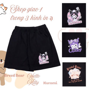Quần đùi cotton cho bé gái quần cho bé gái 13-33kg mát mẻ dịu êm cho mùa hè oi nóng