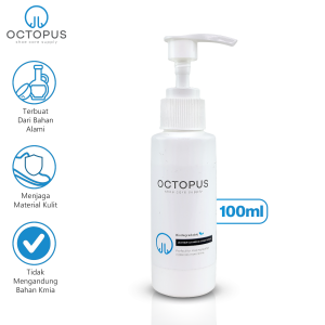 Octopus shoe cleaner Leather Cleaner & Conditioner Cairan Pembersih sepatu kulit 100 ML | Leather Lotion Pembersih Tas Sepatu Dompet Kulit LC100OCT