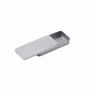 RANG Multi Size Sliding Lid Tin Box Small Size Metal Rectangular Mini Iron Box Pill Cases Slide Top Storage Tin Box Candy Storage