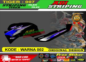 STRIPING MOTOR TIGER LAMA VARIASI 007