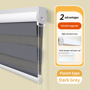 280cm/160cm Height koeran blinds for window Duo Roller Blinds Curtain for office & bathroom 60/70/80/90/100/110/120/130/140/150/160/170/180cm width