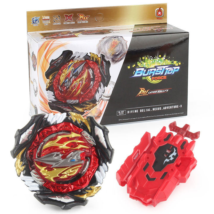 B-197 Divine Belial Beyblade Burst BU Metal Booster with String ...