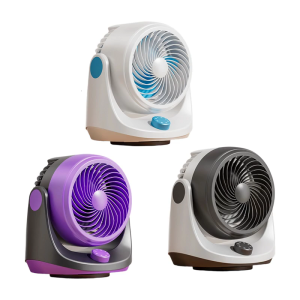 Efficient Air Circulation Fan with 3 Speed Energy Saving Desktop Electric Cooling Fan for Dormitory Bedroom Use