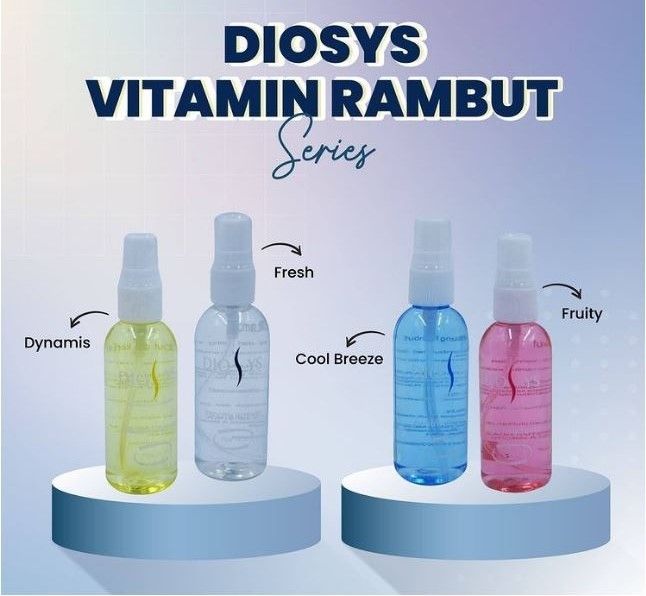 DIOSYS SERUM RAMBUT ORIGINAL BPOM 60ML / Vitamin Rambut Diosys | Lazada ...