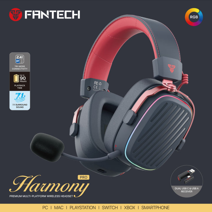 FANTECH Harmony PRO WHG02P Professional Channel Headphones