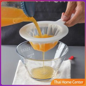 Thaihome กระชอนไนล่อน ความถี่ 100 - 400 mesh กระชอนกรองของเหลว แทนผ้าขาวบาง กาเเฟ กรองชา ครัว Filter mesh