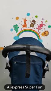 Baby stroller accessories PU leather case cover for Babyzen Yoyo yoyo2 Yaya handle and armerest