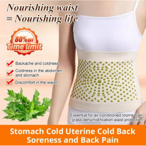 【🔥🔥Hot Sell】[Relieve Stomach Pain Keep Warm]Summer Mugwort Dehumidification And Waist Care/Self Heating Medical Waist Belt