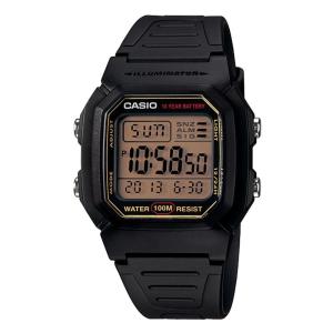 CASIO ORIGINAL - CASIO W-800H-1AV - MEN - Hitam - Resin - Jam dunia JD18ST # Jam Tangan Pria Cowok Anti Air Digital Analog + CASIO W 800H 1A W-800H 800 H W800 W-800 W800H W-800H-1A $ WR1 STR SD7 HT7 D1350
