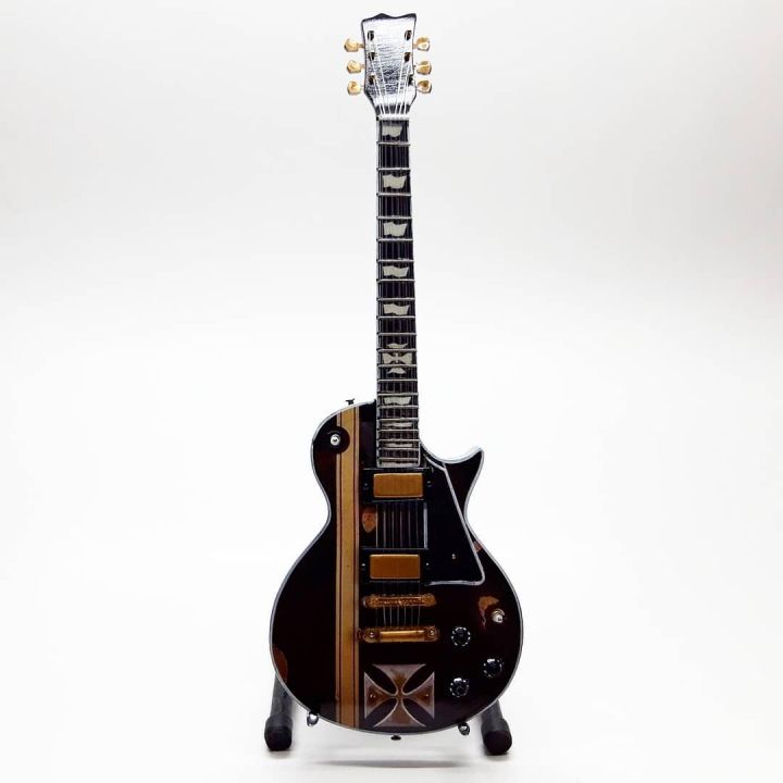 Miniatur Gitar Gibson lespaul Iron Cross Metallica Lazada Indonesia