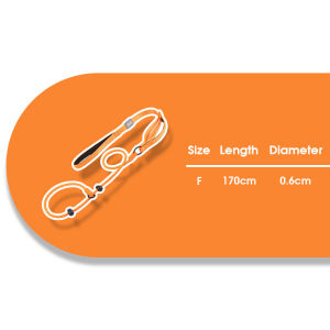 Hamshmoc Anti-Pull Dog Leash Climbing-Grade Rope Dual Safety Beads Alloy Ring Prevent Choking For All Dog Breeds