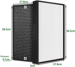 🚚 Local shipping🚚 Replacement Compatible with Philips AC1215/20/AC1212/AC1216/AC1210 FY1410/FY1413 Filter Authentic Original HEPA&Active Carbon Nano Protect filter Air Purifier Accessories Series 1000 1000i