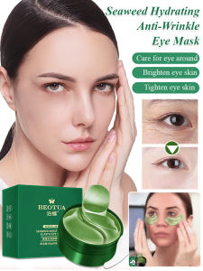✨Hydrating Eye Mask Patches/Water-Boosted Eye Masks/Moisturizing & Nourishing Eye Pads Soothing Smoothing Wrinkles Brightens Skin-Friendly Soft And Elastic - Seaweed Moisture Firming Wrinkle Eye Mask