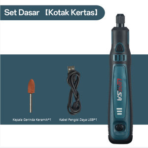 [COD] Bor Mini Grinder Set Cordless 3.6V Mini Drill Tuner Mesin Ukir Poles 3 Kecepatan 50 Aksesoris Alat Ukir Grafir 15000RPM Cordless Gerinda Listrik Mini Electric Nail Manicure Pedicure Pena Pengukir DIY 3.6V