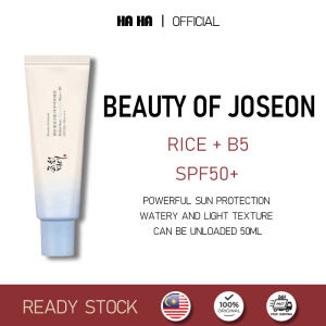 Beauty of Joseon Relief Sun Rice + B5 Sunscreen 50ml SPF50+ PA++++ Powerful Sun Protection Watery And Light Texture Non-Greasy Formula Can Be Easily Removed With Cleanser Malaysia Ready Stock