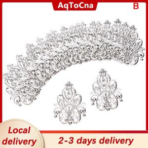 [COD] AqToCna Ship within 24 hours 20Pcs Mix Filigree Crafts Hollow DIY Embellishments Findings Jewelry Accessories