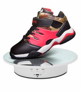 Rotating Display Stand in 20cm for 8KGS 3 speeds multi-way powering 360 spin Jewelry turntable #YS200F