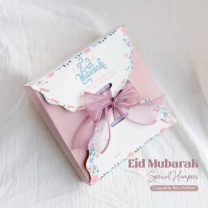 BOX HAMPERS IDUL FITRI / HAMPER RAMADHAN / Kotak Kado Premium / Dus Lebaran / Exclusive Simple/ Hempers kerudung/