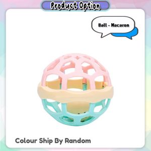 [Choo Choo Toy] Baby Rattle Sensory Toys Baby Teether Hand Grasping Toy Baby Shaker 婴儿手抓球 婴儿摇铃 Mainan Baby - BT386