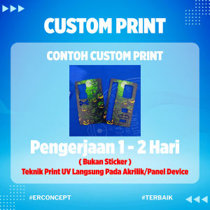 Backdoor Pulse Bulat Akrilik Bisa di Custom