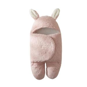 Nhẹ nhàng thoải mái bé swaddles chăn mềm len cừu trẻ sơ sinh khăn quấn túi ngủ đa năng bộ đồ giường công cụ