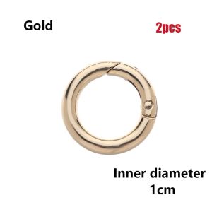 PURETEN 2/5pcs High quality Zinc Alloy Hooks Plated Gate Snap Clasp Clip Bag Belt Buckle Carabiner Purses Handbags Spring O-Ring Buckles
