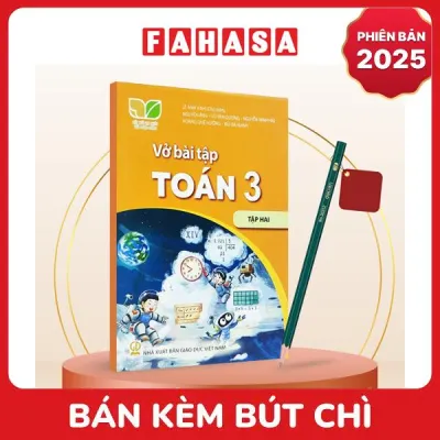 Sách Giáo Khoa Vở Bài Tập Toán 3 - Tập 2 (Kết Nối) (Phiên Bản 2025) - Kèm Bút Chì