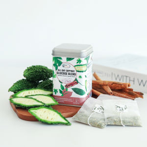 Humble Ginger: All Day Support Glucose Blend: Bitter Gourd Gymnema Cinnamon for healthy blood glucose 20x3g: 3 tins promo