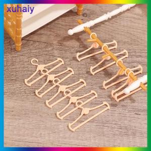 xuhaiy 1set 30cm Doll Clothes Rack Garment Organizer Hangers for Dolls Handbag Clothes