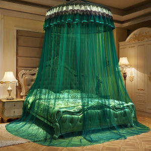 Romantic Double Bed Suspended Mosquito Net - Bedding Mosquito Net - 1.5/1.8/2M - Height: 280cm - Steel Ring Diameter: 120cm
