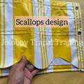 (8x8 feet) ROLL-UP STRIPES AWNING TRAPAL LONA TOLDA TARPAULIN TARP. 