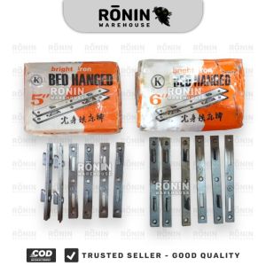 Hak Dipan Ranjang 5 6 inch Bed Fitting Bracket Engsel Kasur 6 set