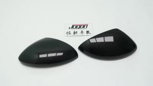 Cornerr Carbon Fiber Car Door Rearview Mirror Cap For Porsche 718 Boxster Cayman 2016 - 2021 Rear View Side Mirror Cover Add On Exterior T4N8K