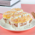 GM Isi 50pcs Paper Cup Cake Roti Bulat Motif Kincir Strawberry Laminating Anti Lengket / Cup Cake Anti Minyak Kincir Angin Bulat Lonjong 8cm. 
