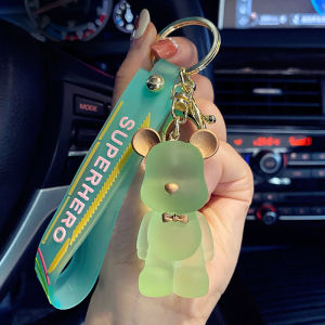 clu Strawberry Bear Lotso Dolls Keychain Gift For Girls Bag Pendant Sanrio Kuromi Melody Toys Key Chain Collection ulc