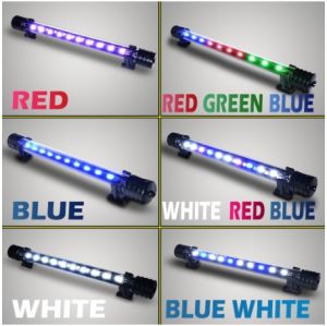 PROMO !!! LAMPU CELUP AQUARIUM AQUASCAPE ROSSTON T4 RS-40LED UKURAN 40CM WARNA PUTIHBIRU (BISA COD)