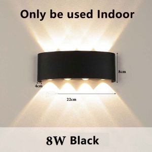 LED Wall Lamp IP66 Outdoor Waterproof Light Wall Light Nordic Style Garden Decoration for Yard Porch Corridor Balcony Lights Household Garden Light
