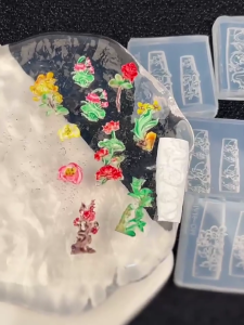 Nail Stamping Template Multi Shapes Nail Art Molds DIY Nail Carving Mold Nail Accessory Gift for Nail Art Enthusiasts