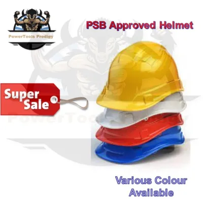 SAFETY HELMET WITH CHIN STRAP PSB APPROVED